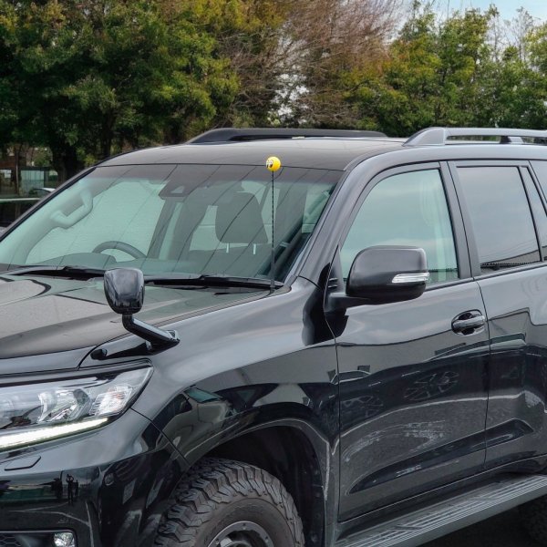 画像2: プラド150後期 用★ショート★ USアンテナ キット (2)