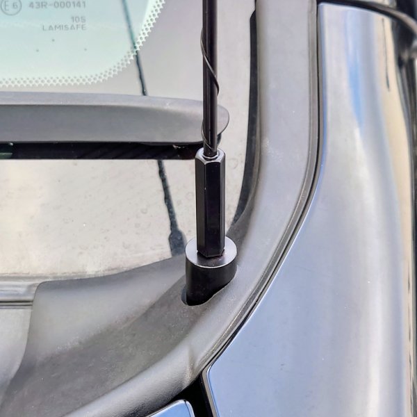 画像5: プラド150中期 用★ミディアム★USアンテナ キット (5)